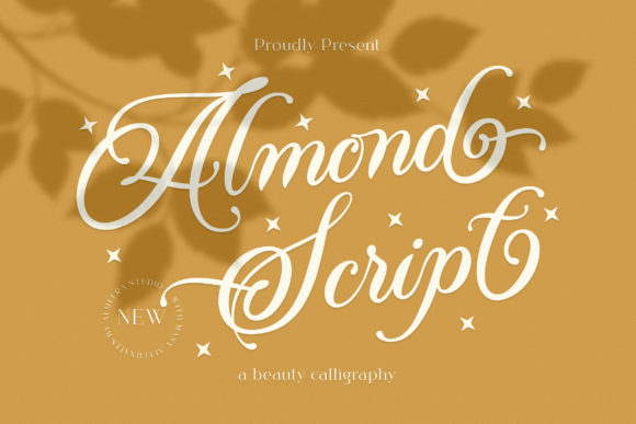 Almond Script: A Graceful Script Font for Elegant Designs