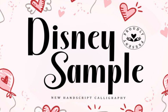 Disney Sample: A Premium Script Font for Timeless Elegance