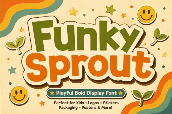 Funky Sprout: Inject Retro Energy into Your Designs