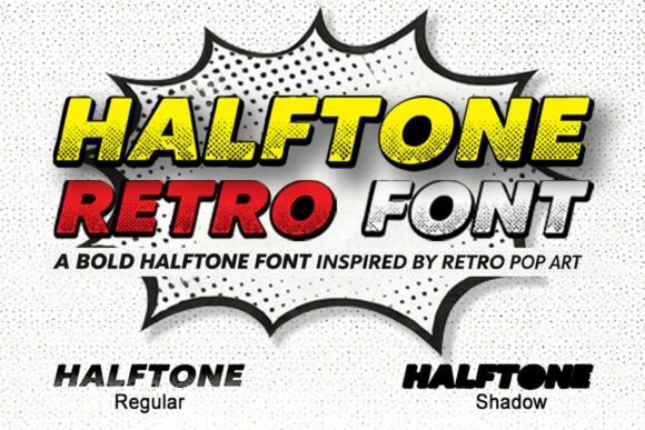 Halftone Retro: Bringing Pop Art Energy to Modern Design