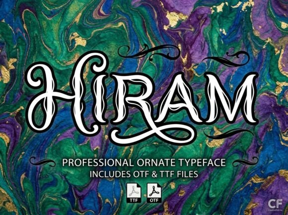 Hiram: A Bold Display Typeface for Maximum Impact