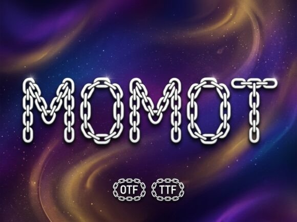 Momot: A Font That Demands Your Full Attention