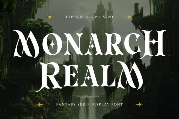 Monarch Realm: A Typeface Fit for Epic Narratives