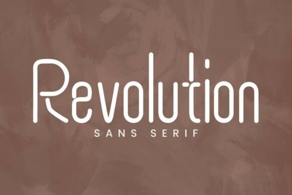 Revolution Sans Serif: A Clean Slate for Modern Design