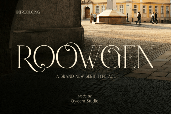 Roowgen: A Modern Serif for Luxury Branding