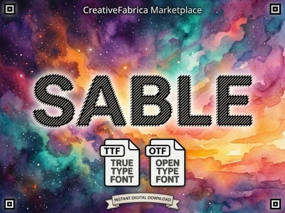 Sable: A Typeface for the Modern Artisan