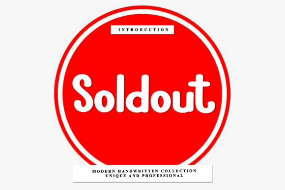 Soldout: Mastering the Art of Artisanal Typography